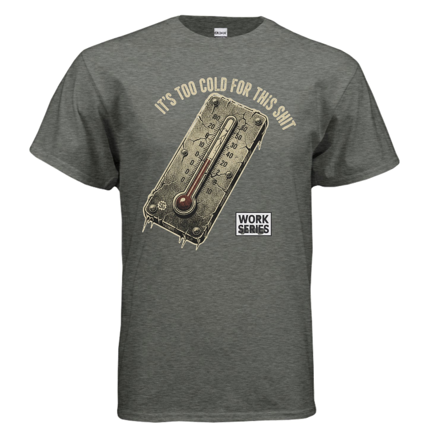 HEATHER MILITARY GREEN - FRONT