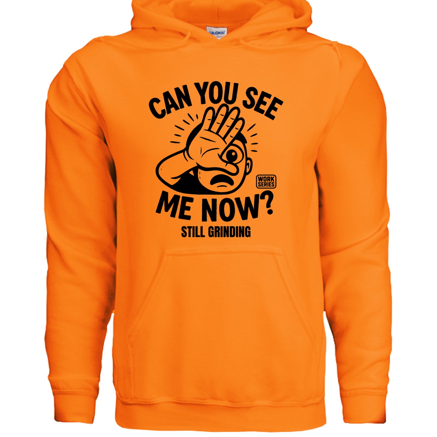 SAFETY ORANGE - FRONT