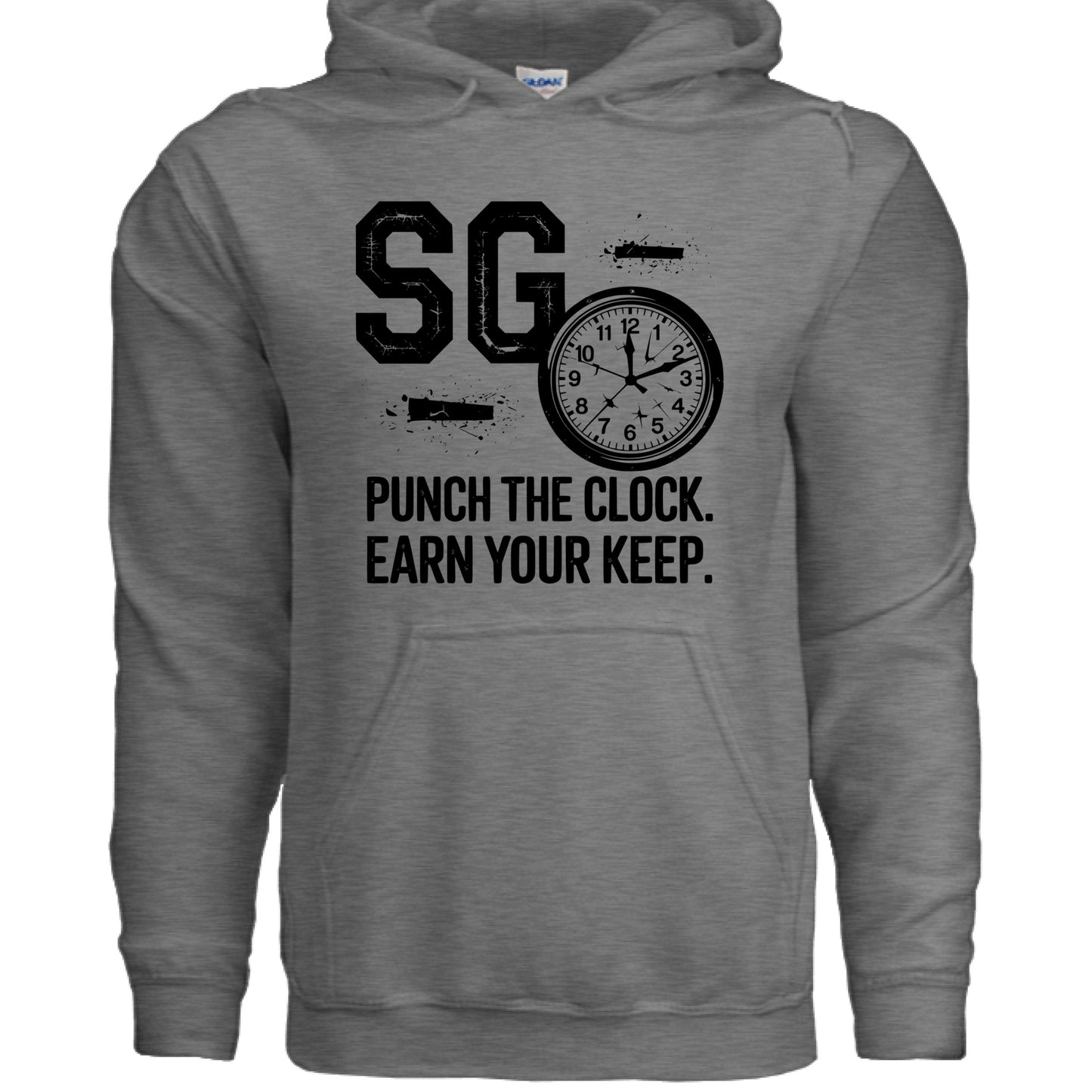 GRAPHITE HEATHER - FRONT