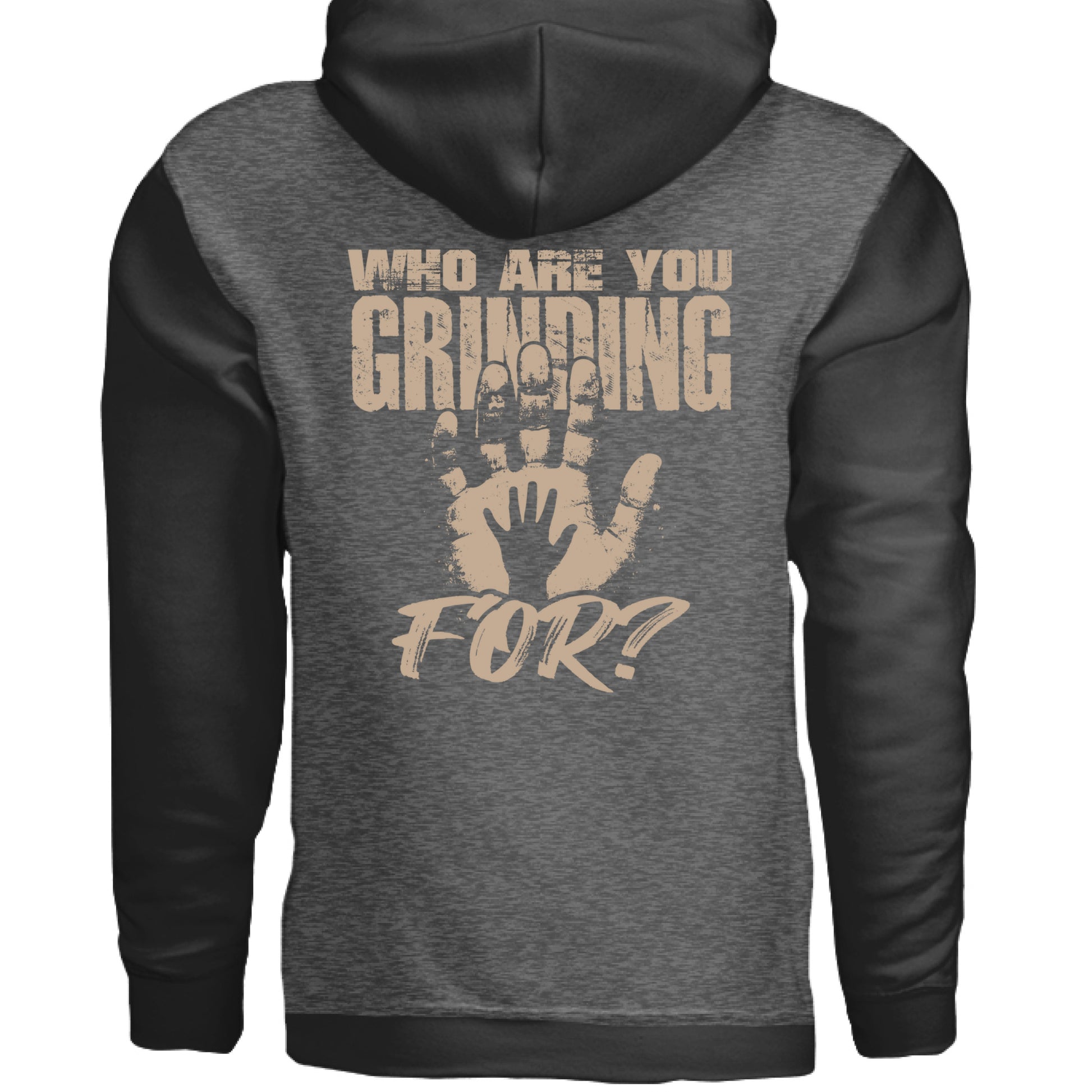 Charcoal Heather/ Black - BACK