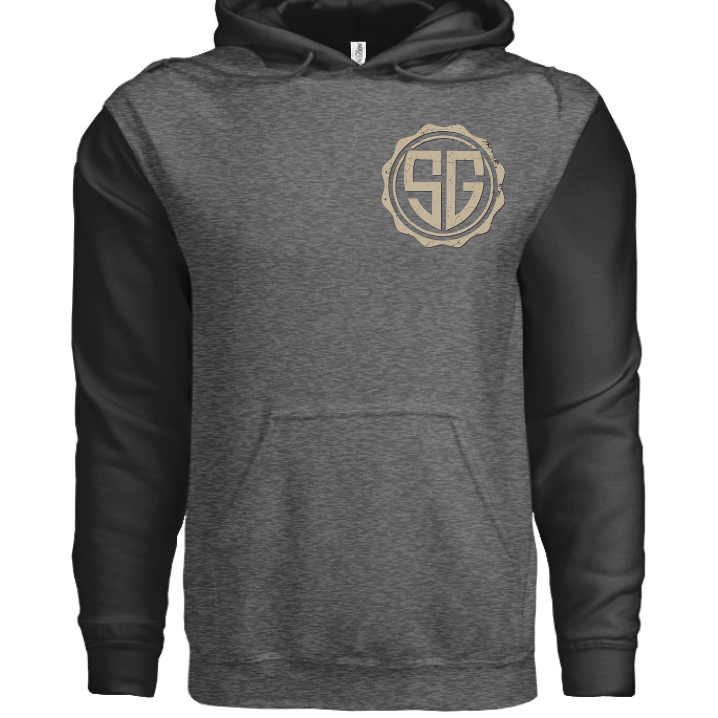 Charcoal Heather/ Black - FRONT