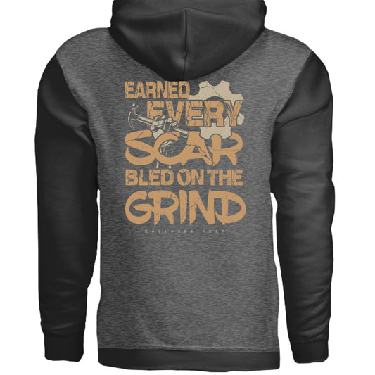 Charcoal Heather/ Black - BACK