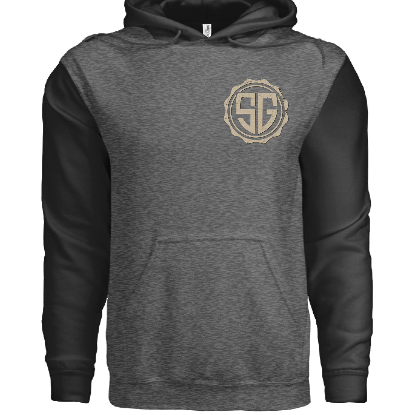 Charcoal Heather/ Black - FRONT