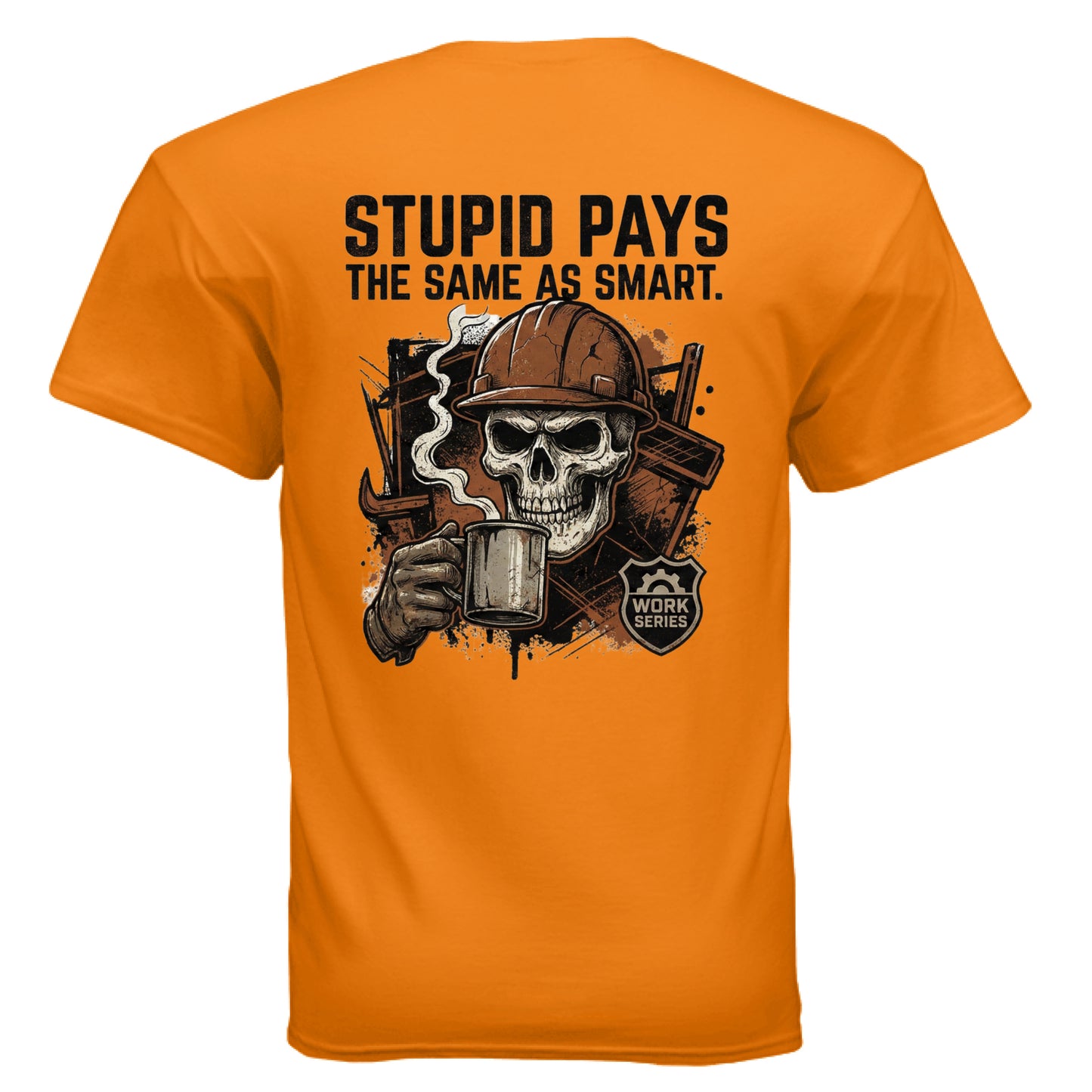 SAFETY ORANGE - BACK