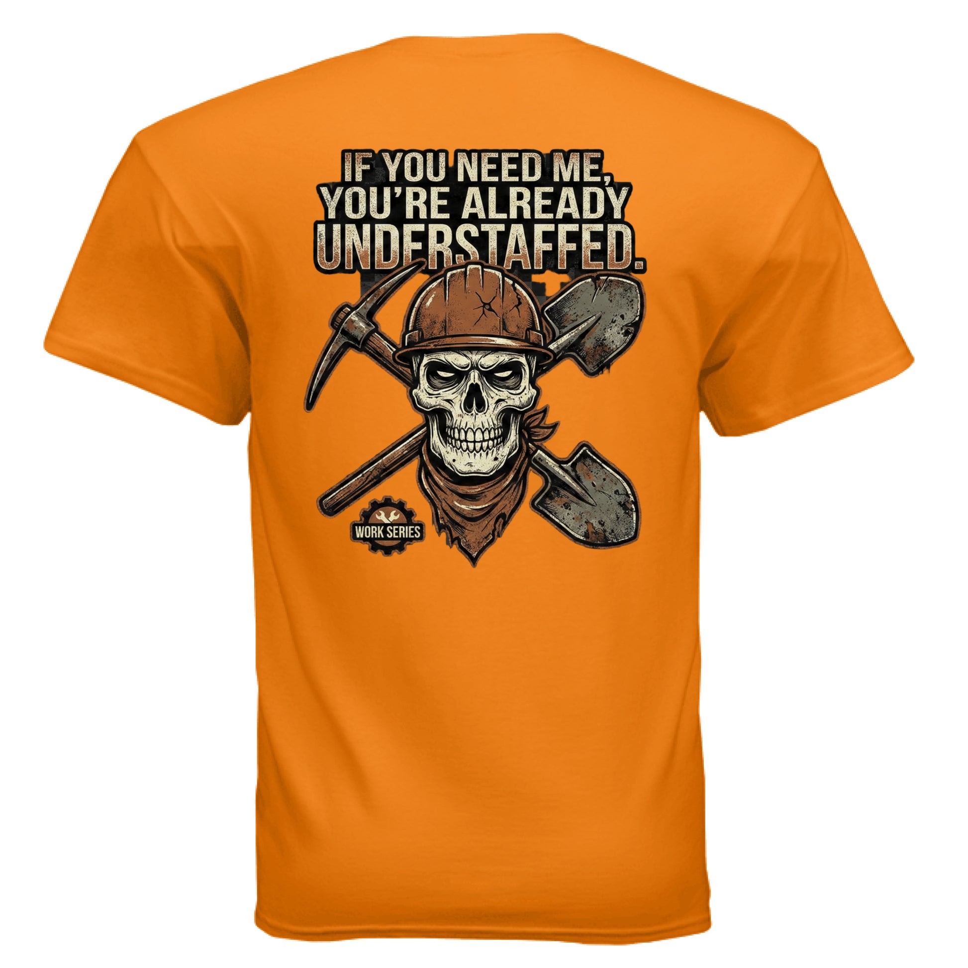 SAFETY ORANGE - BACK