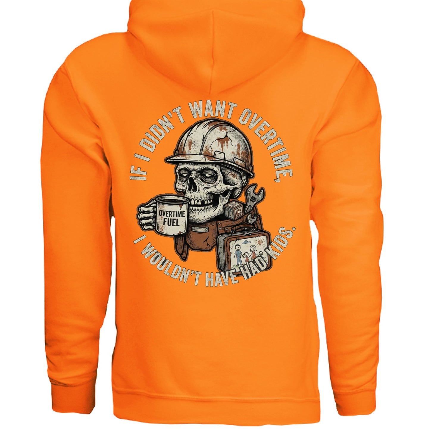 SAFETY ORANGE - BACK