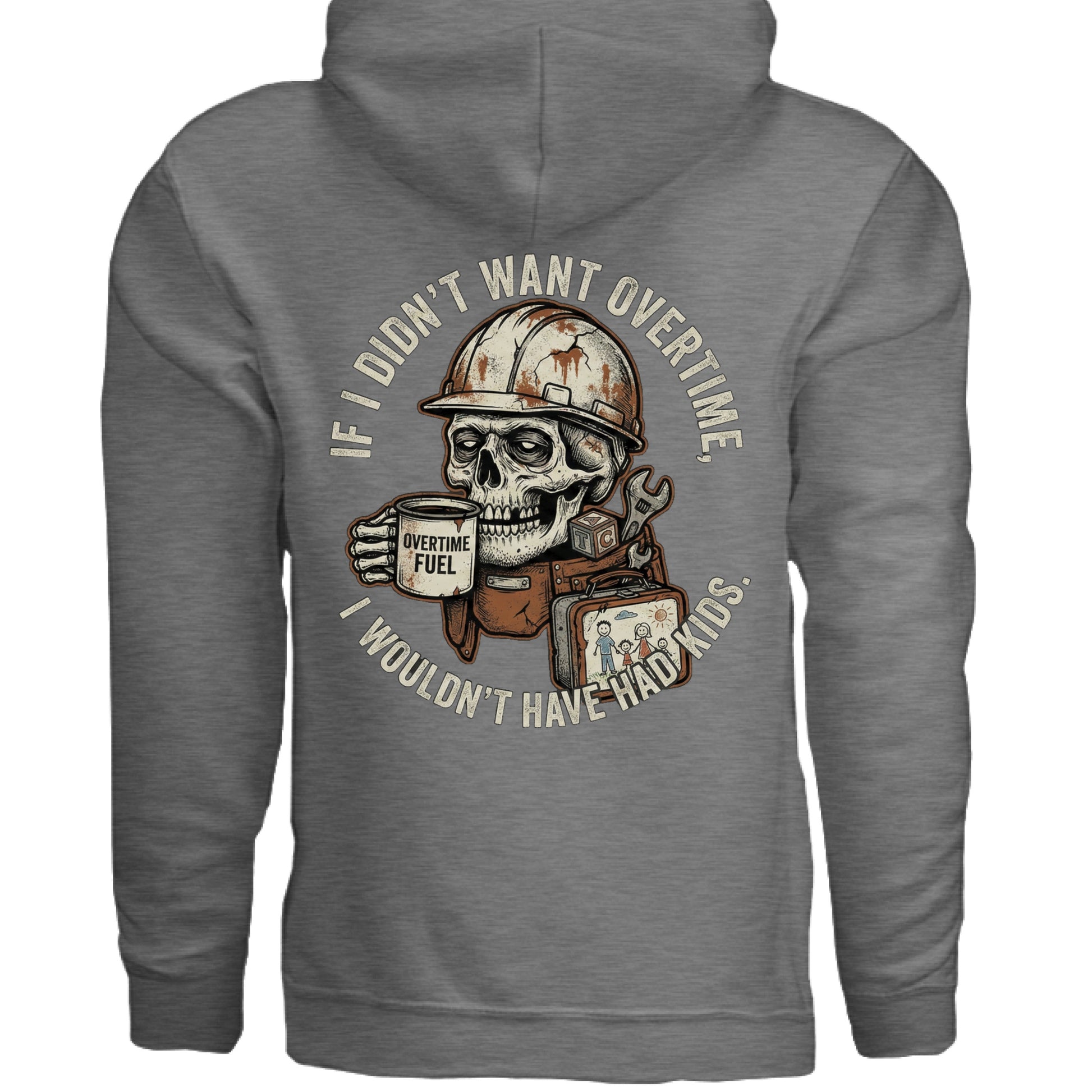 GRAPHITE HEATHER - BACK