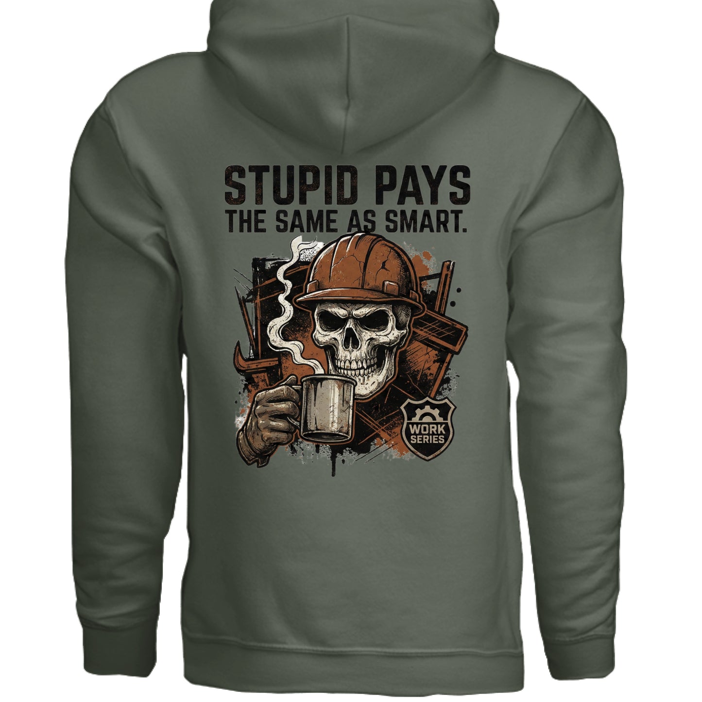 MILITARY GREEN - BACK