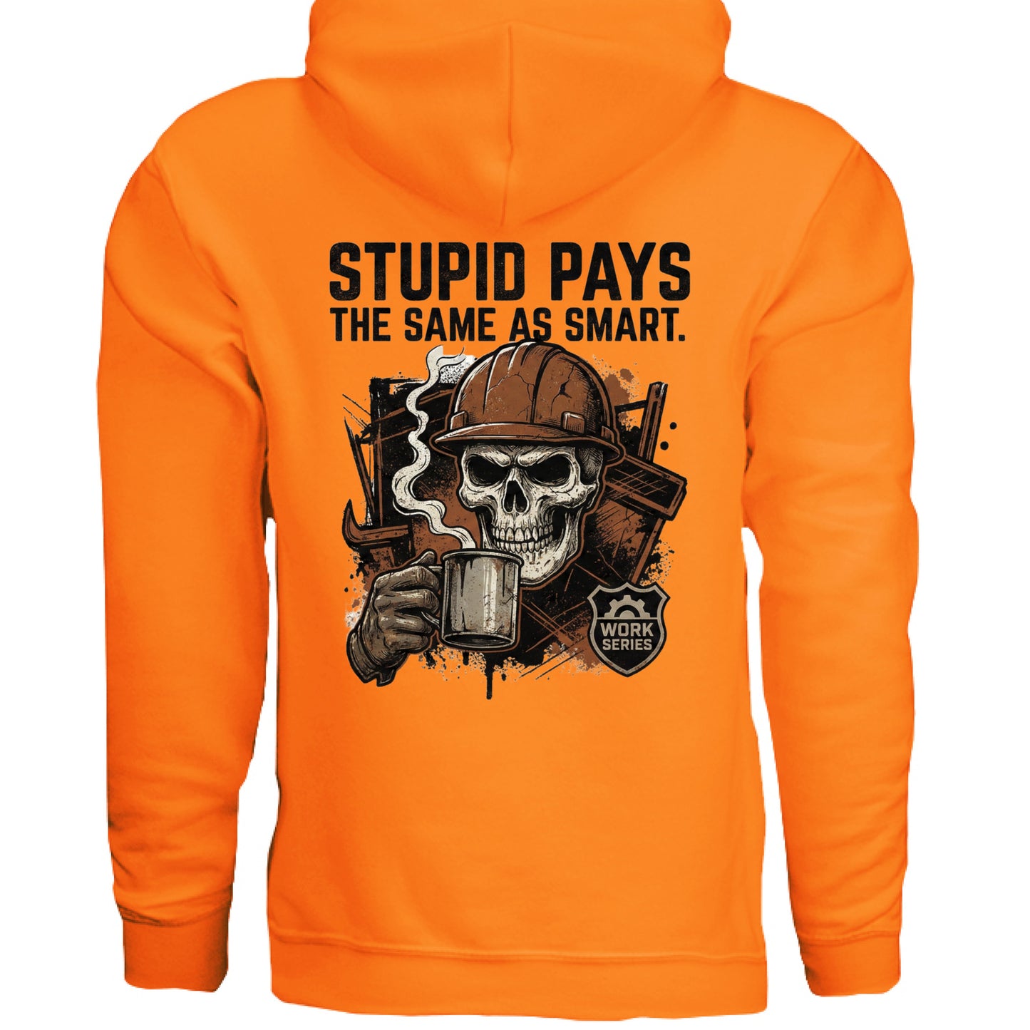 SAFETY ORANGE - BACK