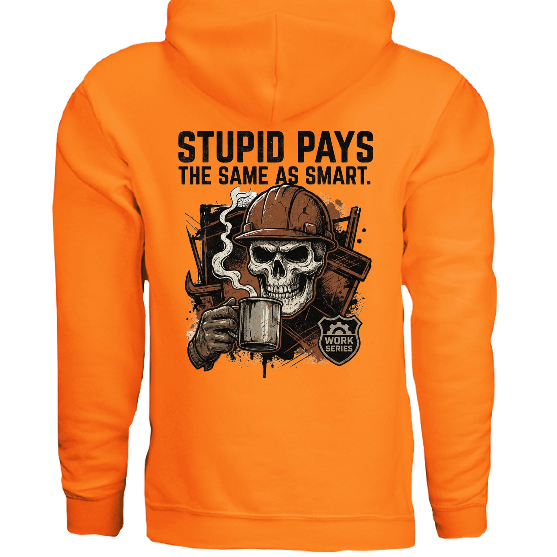 SAFETY ORANGE - BACK