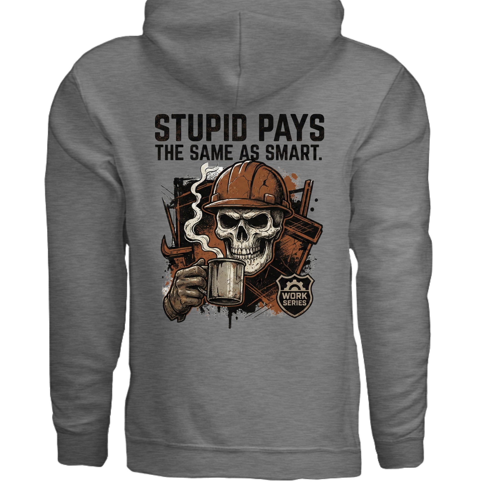 GRAPHITE HEATHER - BACK