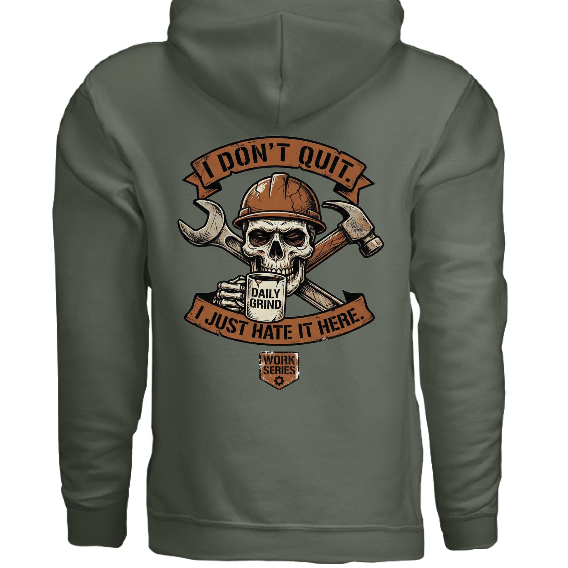 MILITARY GREEN - BACK