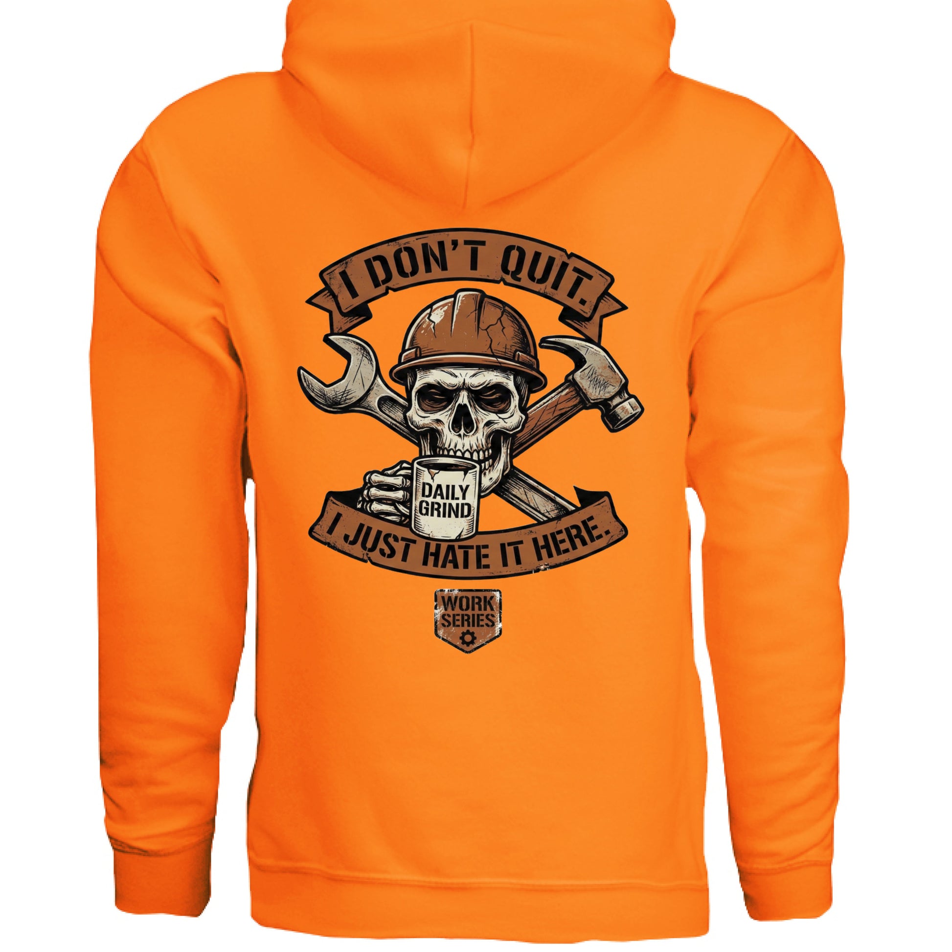 SAFETY ORANGE - BACK