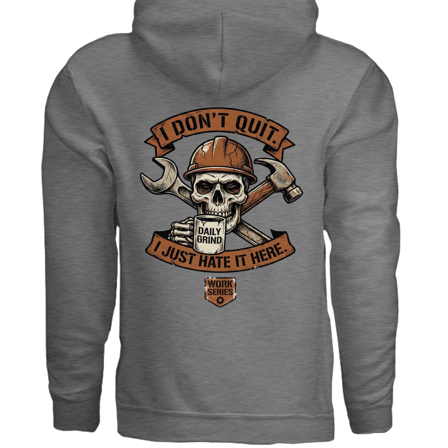 GRAPHITE HEATHER - BACK