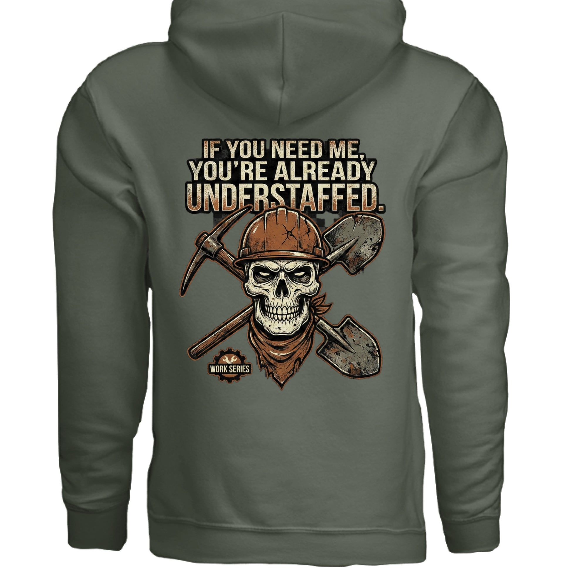 MILITARY GREEN - BACK