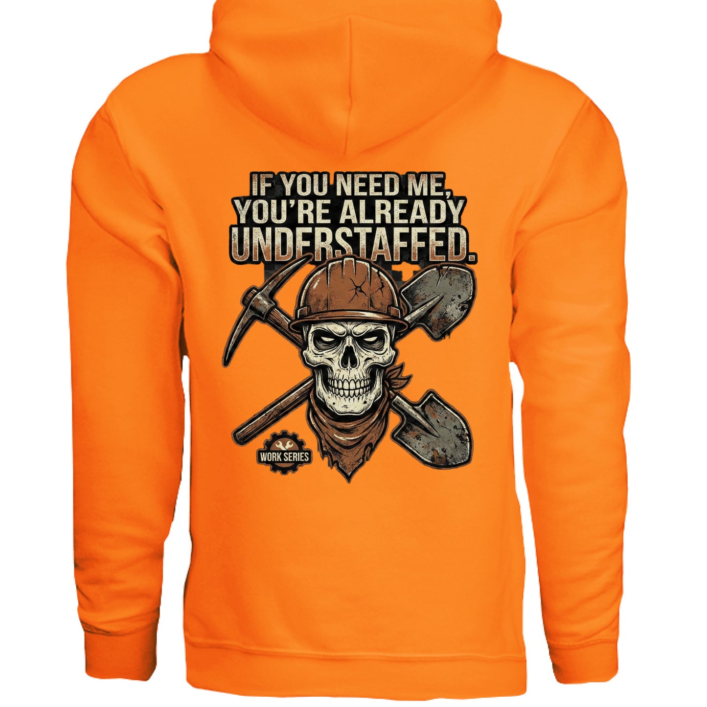 SAFETY ORANGE - BACK