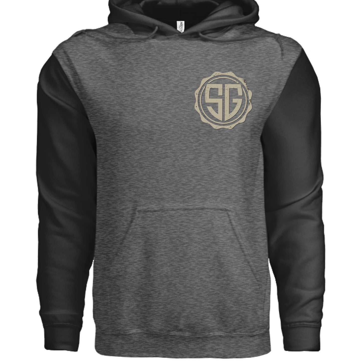 Charcoal Heather/ Black - FRONT