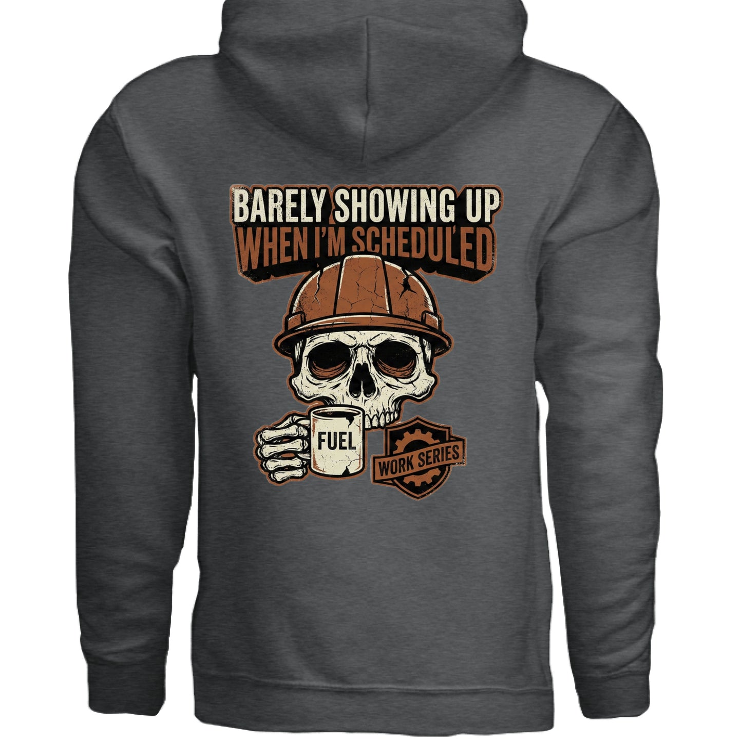 Charcoal Heather - BACK